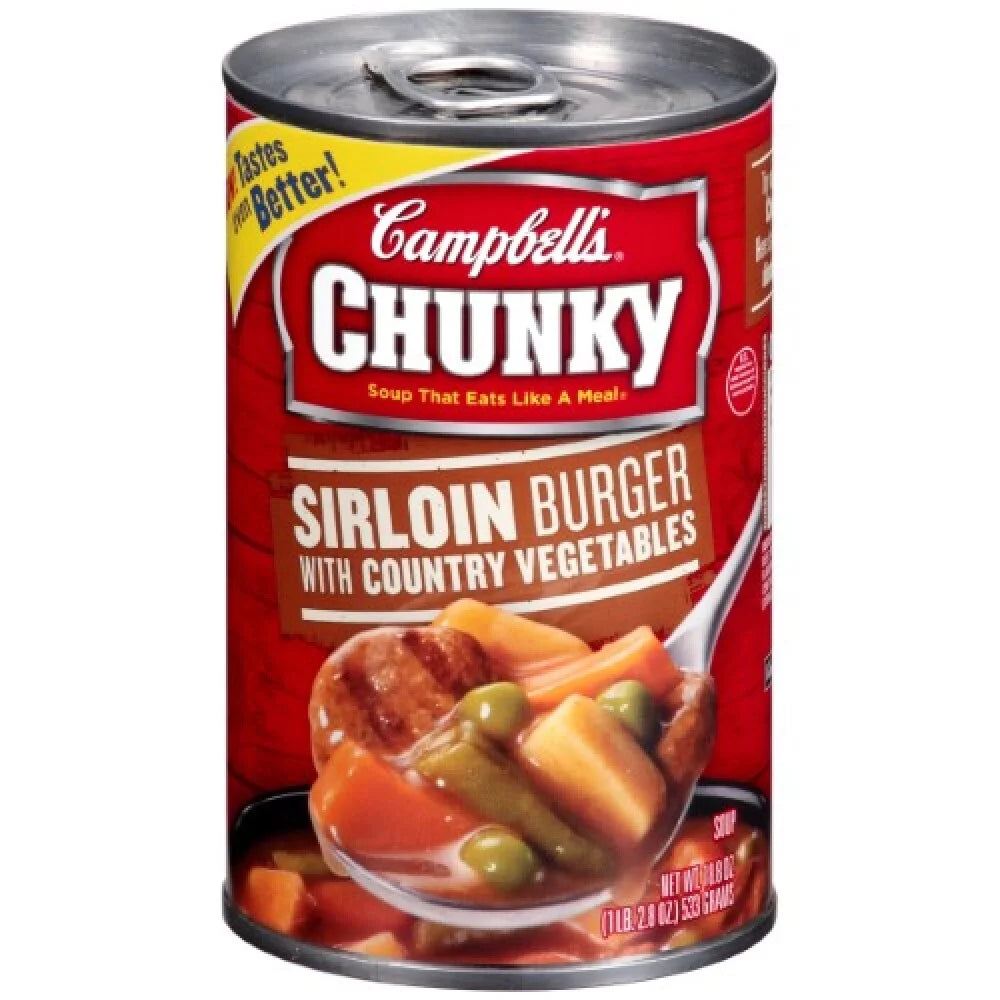 Sirloin Burger with Country Vegetables Soup (Pack of 32) S944638
