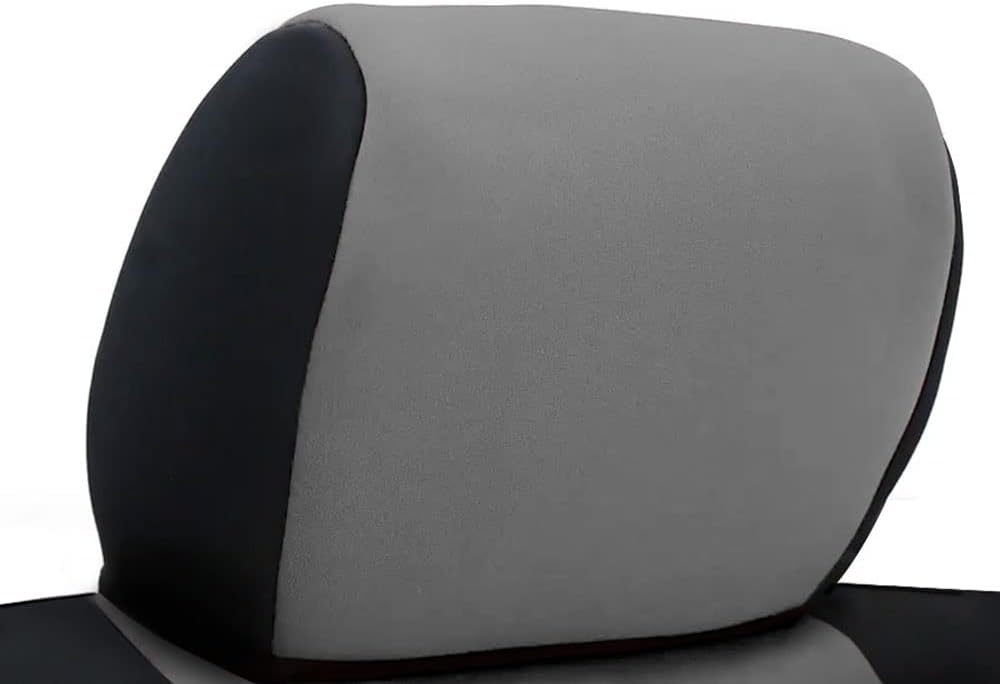 Custom Fit Dodge Ram 1500 2500 3500 Pickup Truck Neoprene Front Seat Covers Gray Black H77670