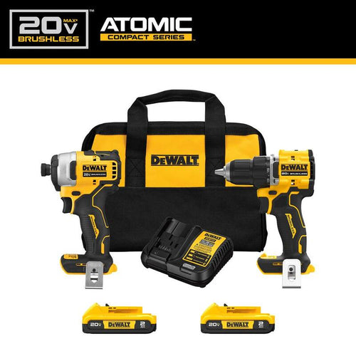 20-Volt MAX Lithium-Ion Cordless 2-Tool Combo Kit with 2.0Ah Batteries C12414