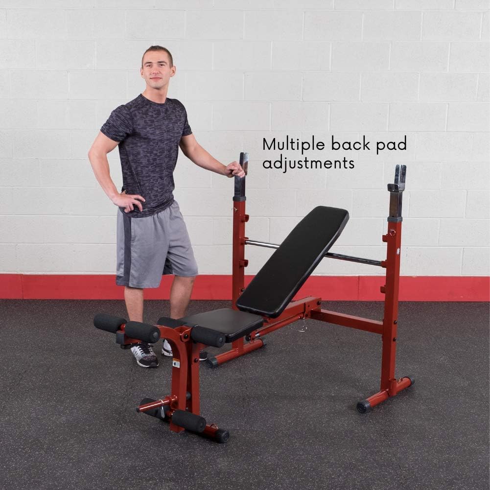 Adjustable Olympic Folding Weight Bench E756