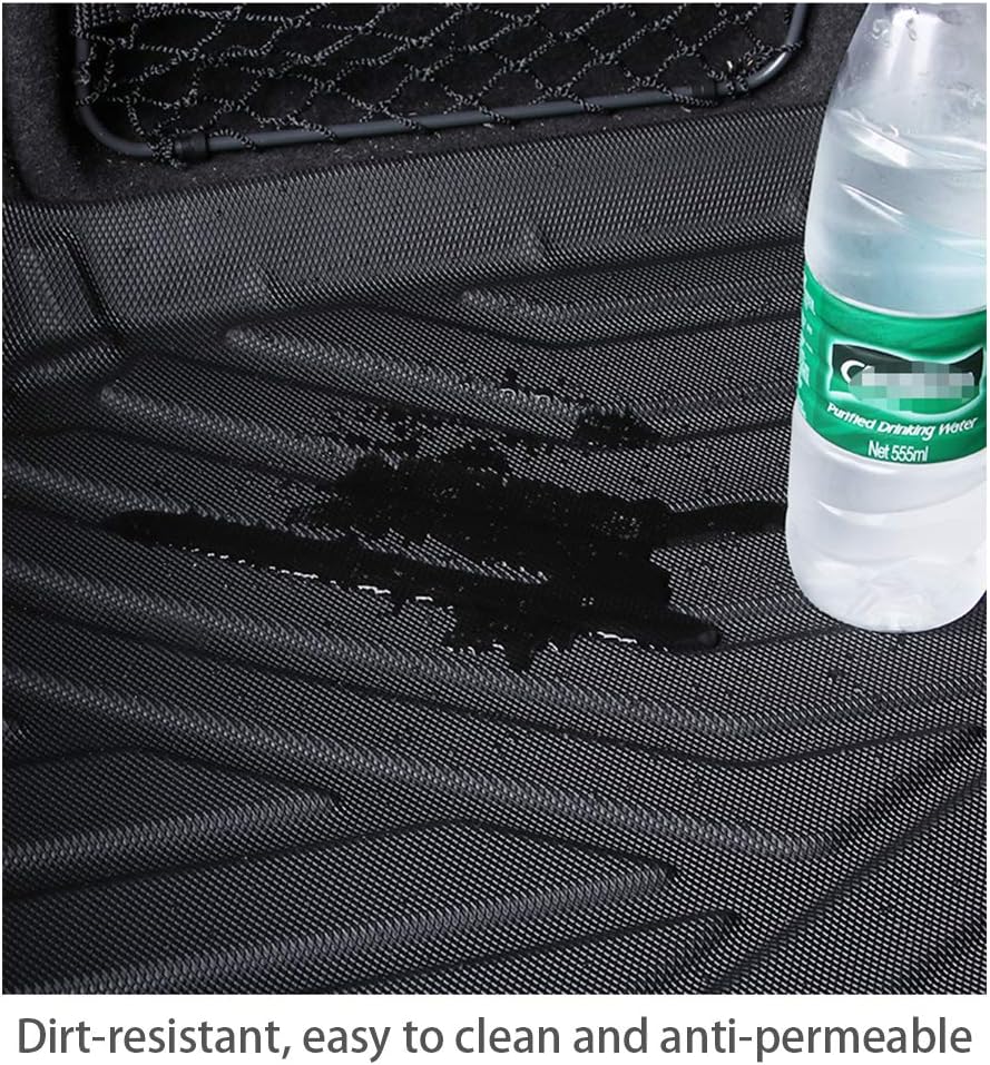 Black Heavy Duty Rubber Trunk Liner Pack of 2 J774