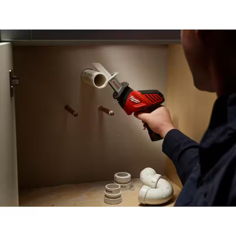 12V Cordless Reciprocating Saw Kit with Oscillating Multi-Tool & 6.0Ah Battery Pack U77931