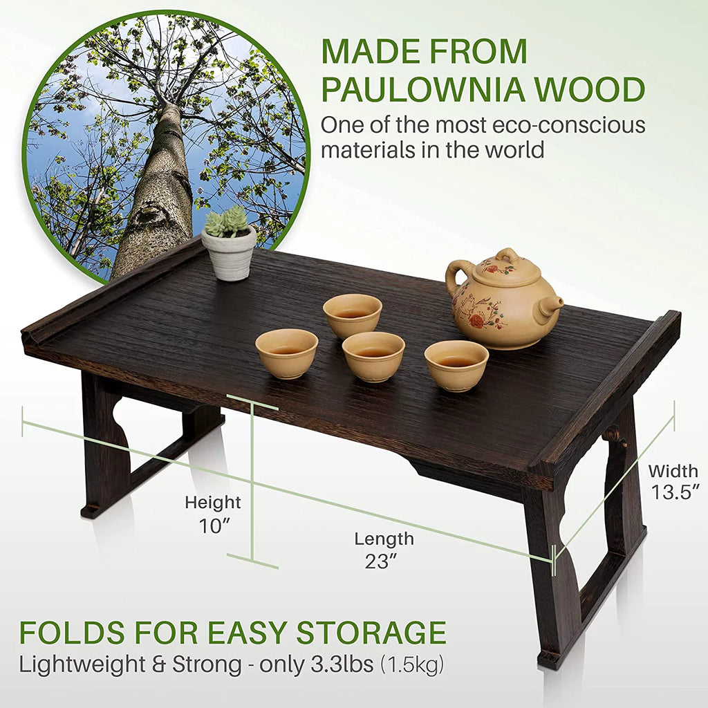 Japanese Style Foldable Low Tea Table X77582