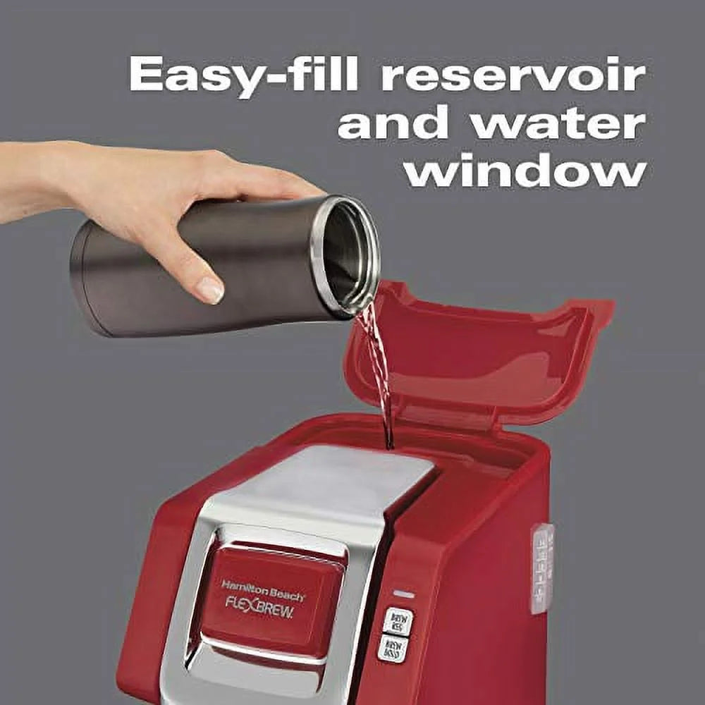 Red Single-Serve Coffee Maker U45640