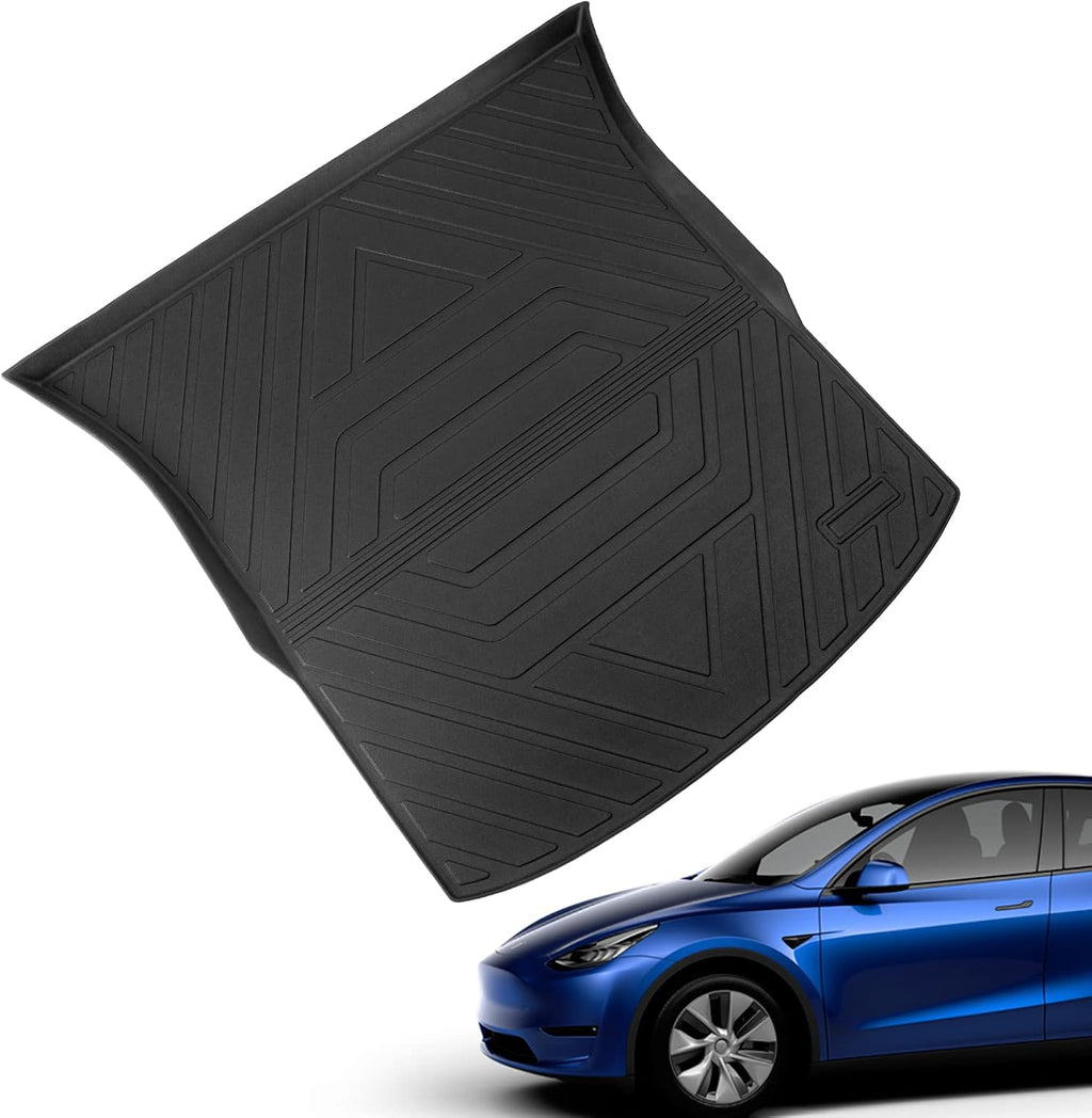 Tesla Model Y All Weather Trunk Mats Cargo Liners Set of 3 M2631