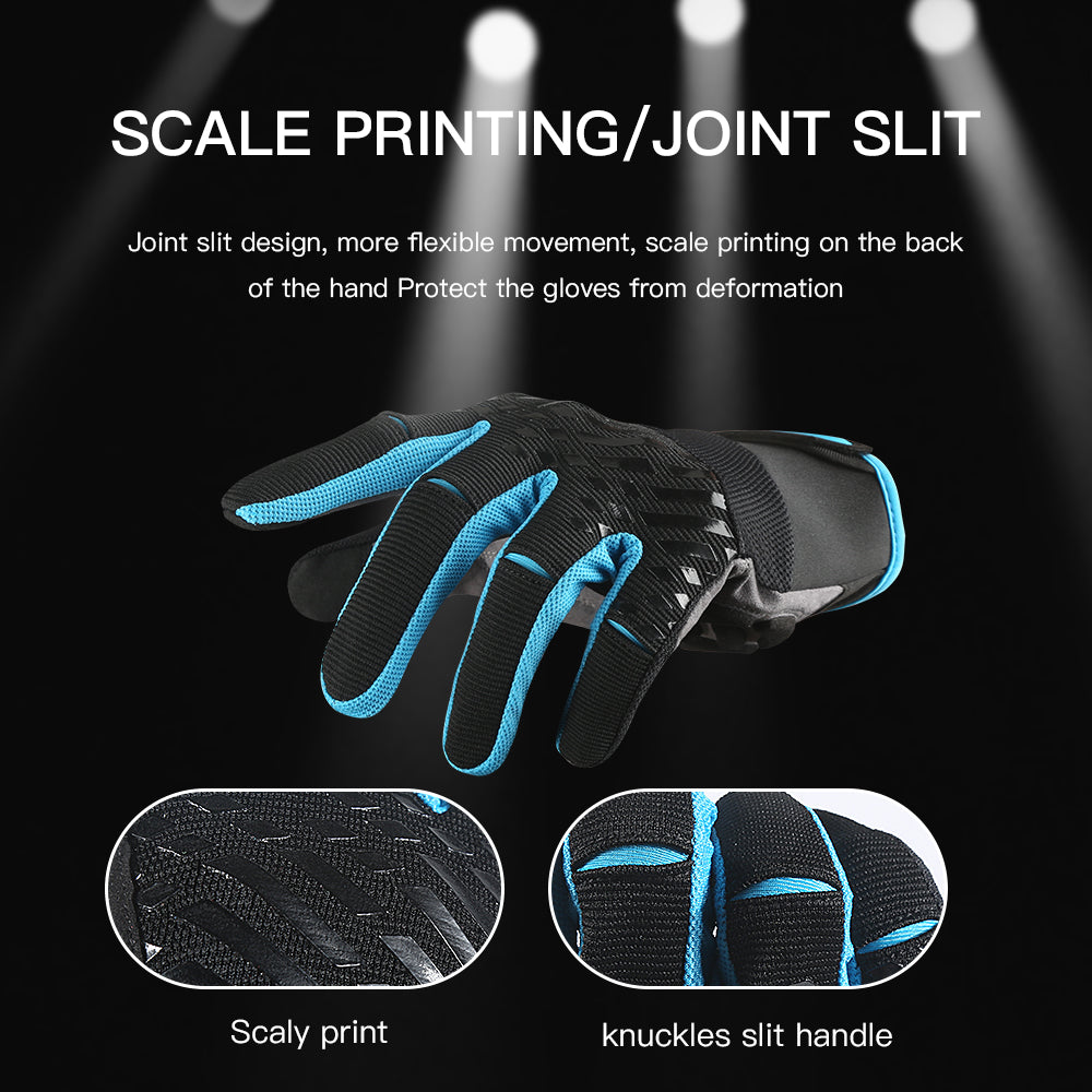 Full Finger Breathable Gel Pad Cycling Gloves A442