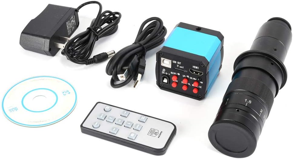 14MP HD Digital Microscope Camera with 180x Zoom Lens Y88067