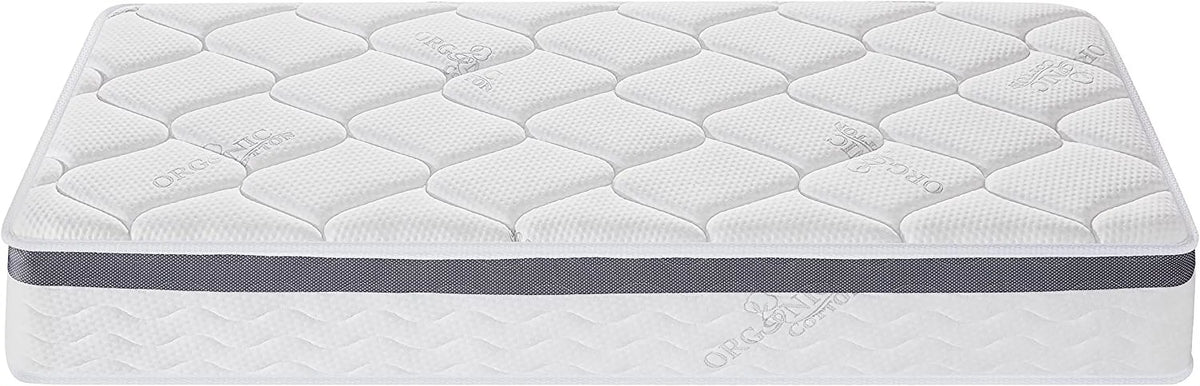 Twin Size 10 Inch Memory Foam Spring Hybrid Mattress J1586