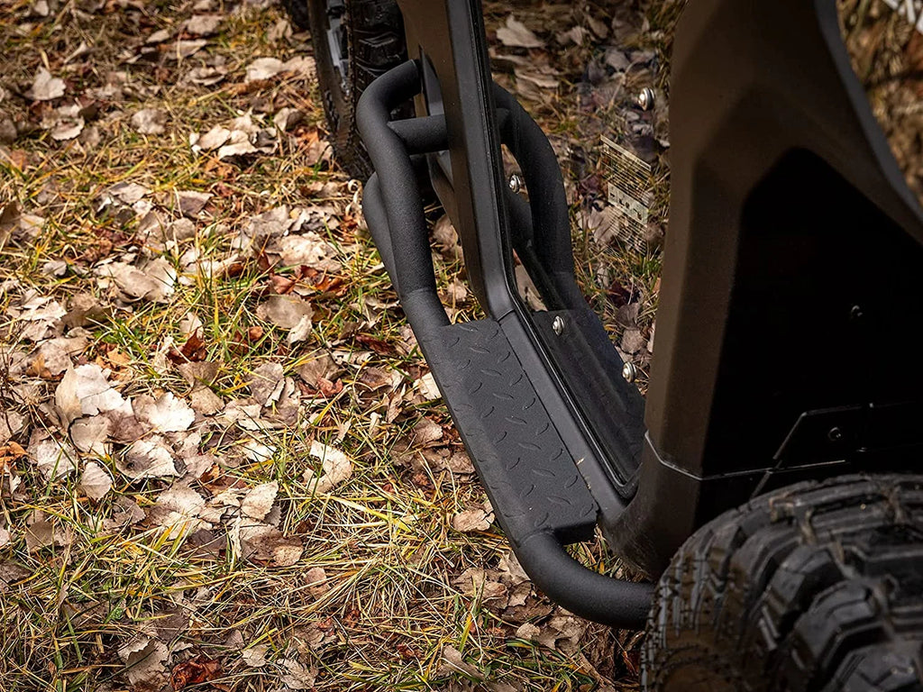 Black Nerf Bars with Steel Tubing A1809