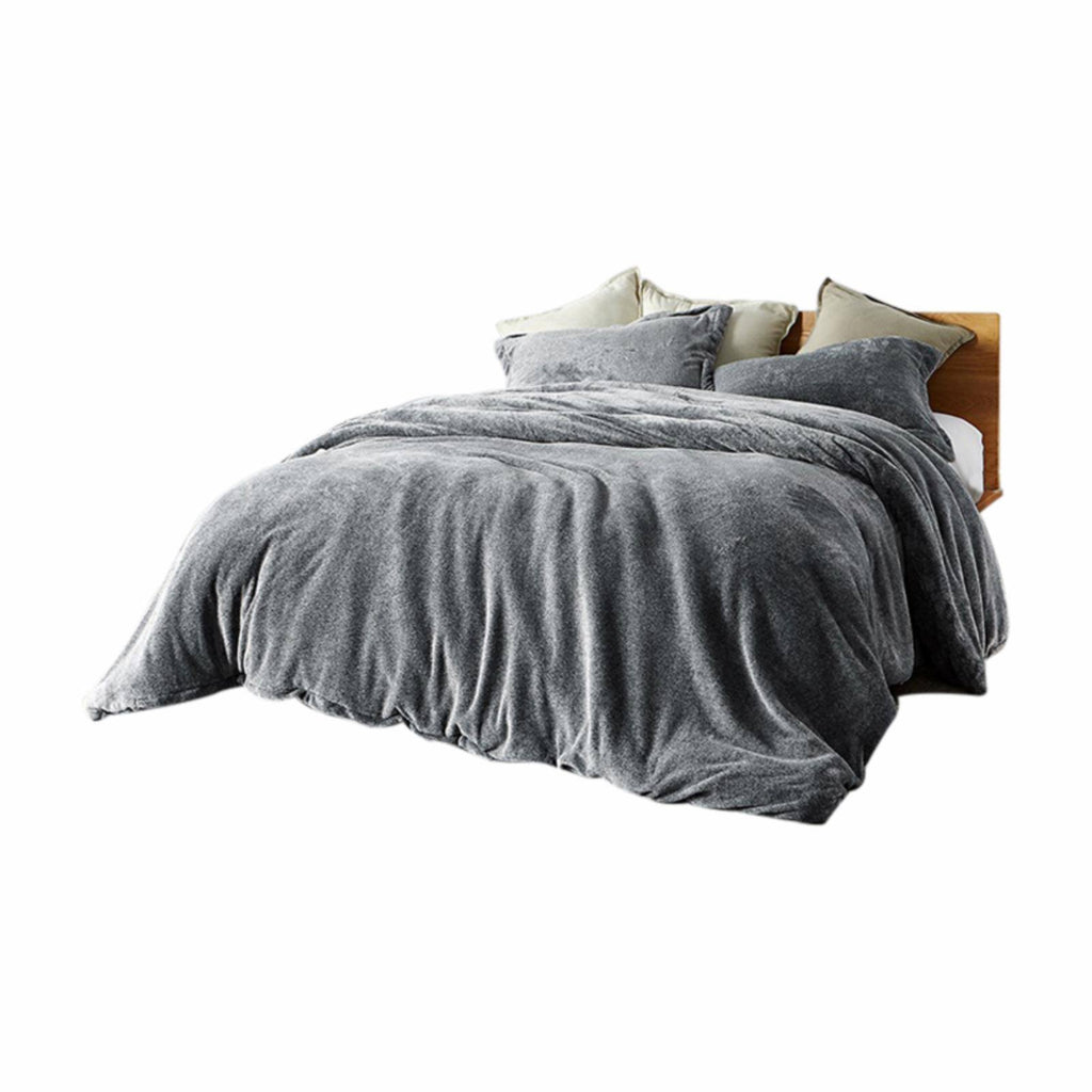 Slate Black King Duvet Cover S368