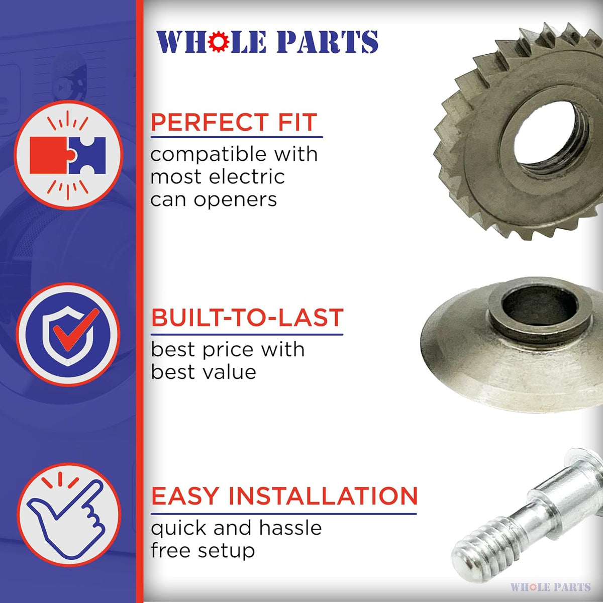 Knife and Gear Kit for Electric Can Openers G592563