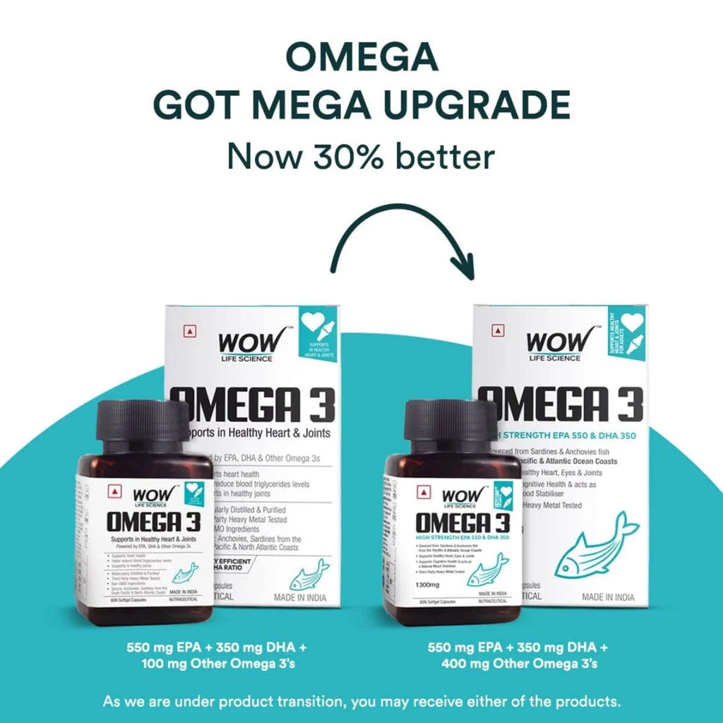 Omega 3 Fish Oil 1300mg 60 Capsules B133