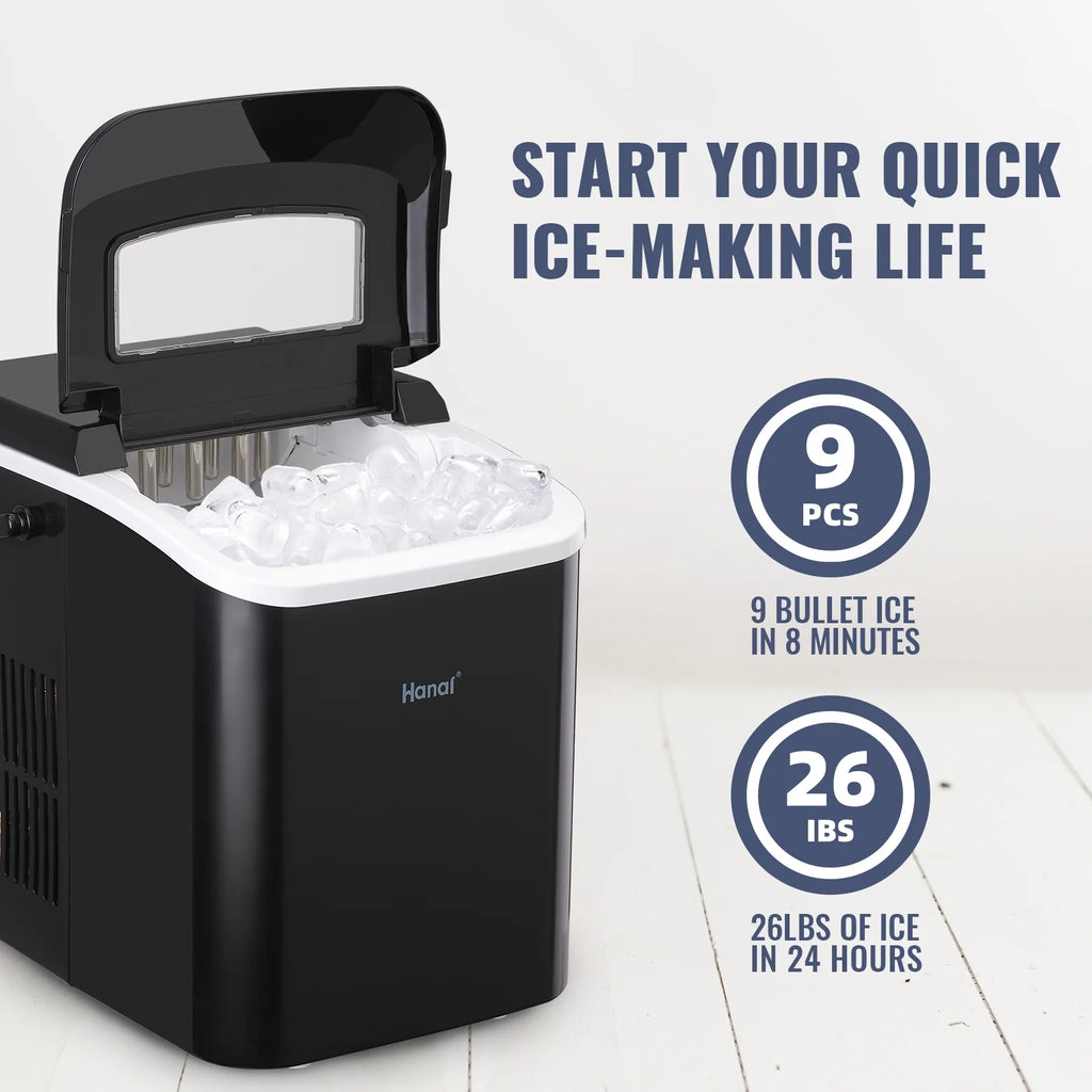 Countertop Ice Maker 26.5lbs/24H N10744