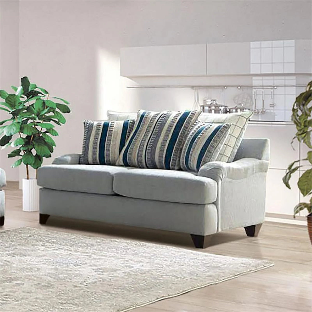 Chenille 2-Piece Sofa Set Z761