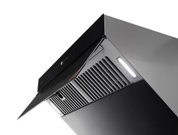 30'' Black Glass Slant Rangehood R5225