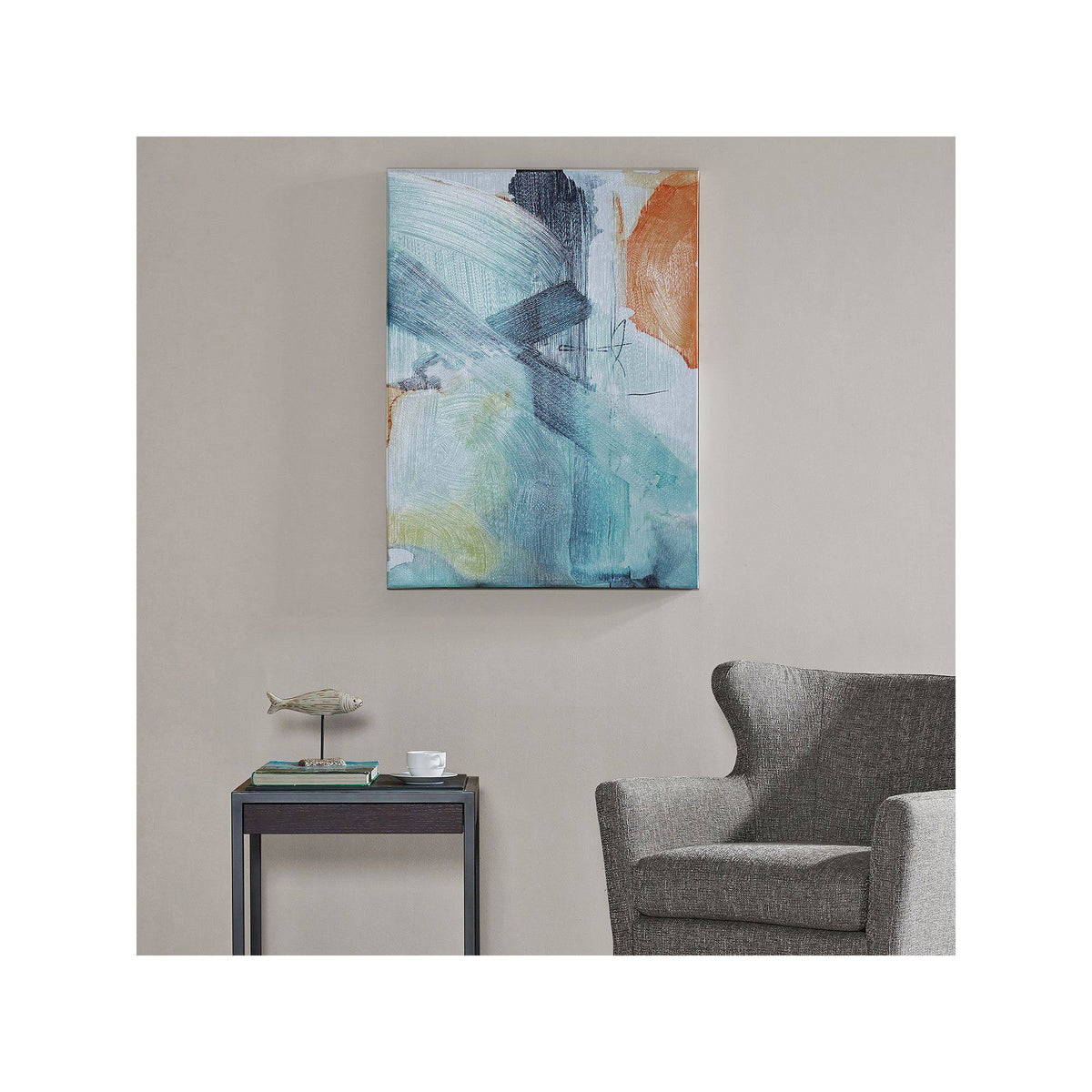 39x22 x 29x22 Gel Coat Canvas Aqua O1995
