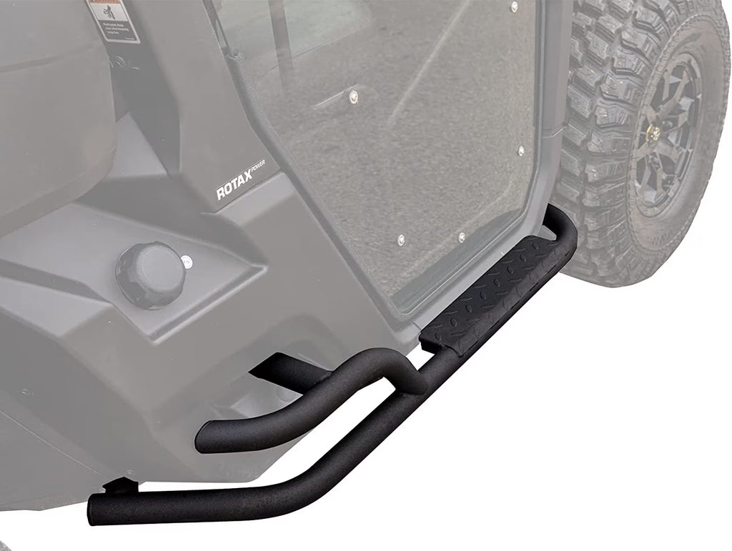 Black Nerf Bars with Steel Tubing A1809