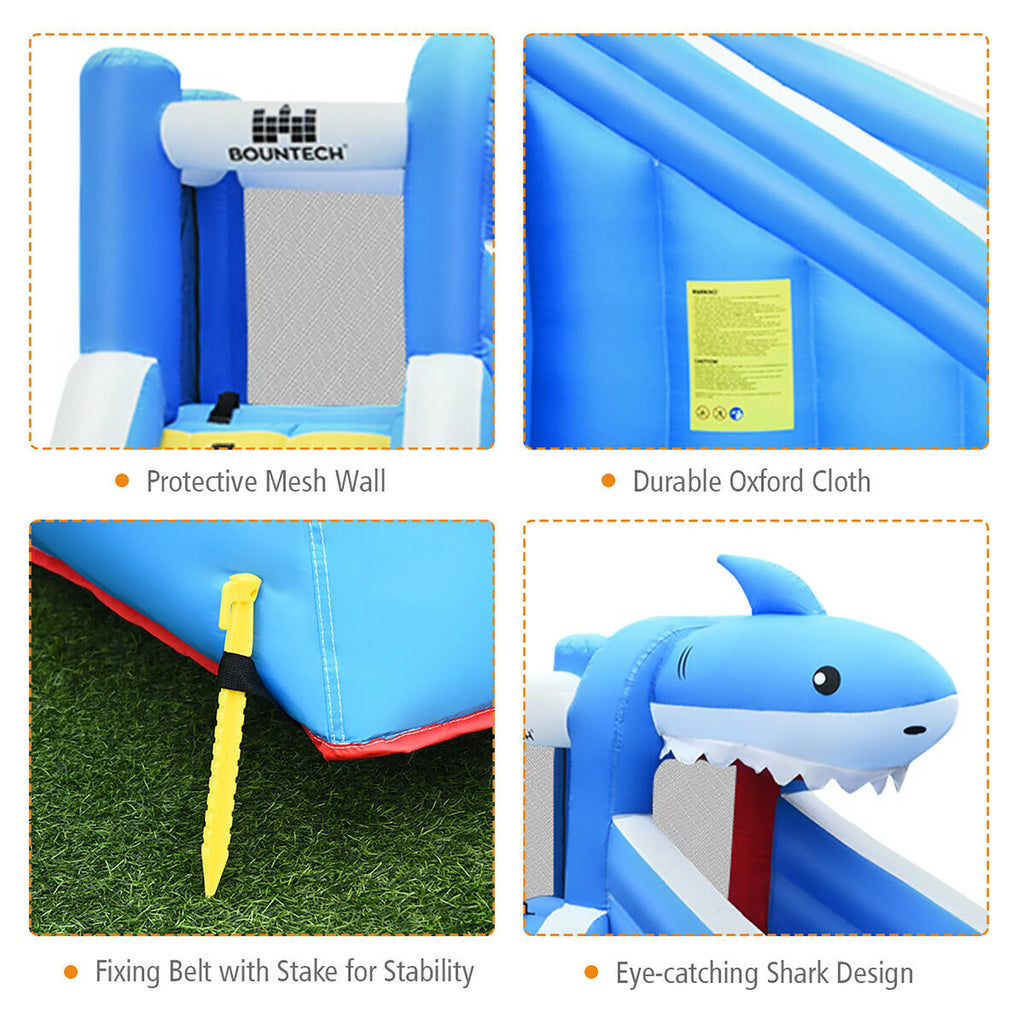Inflatable Water Slide Bounce House Castle Splash Water Pool Y187650