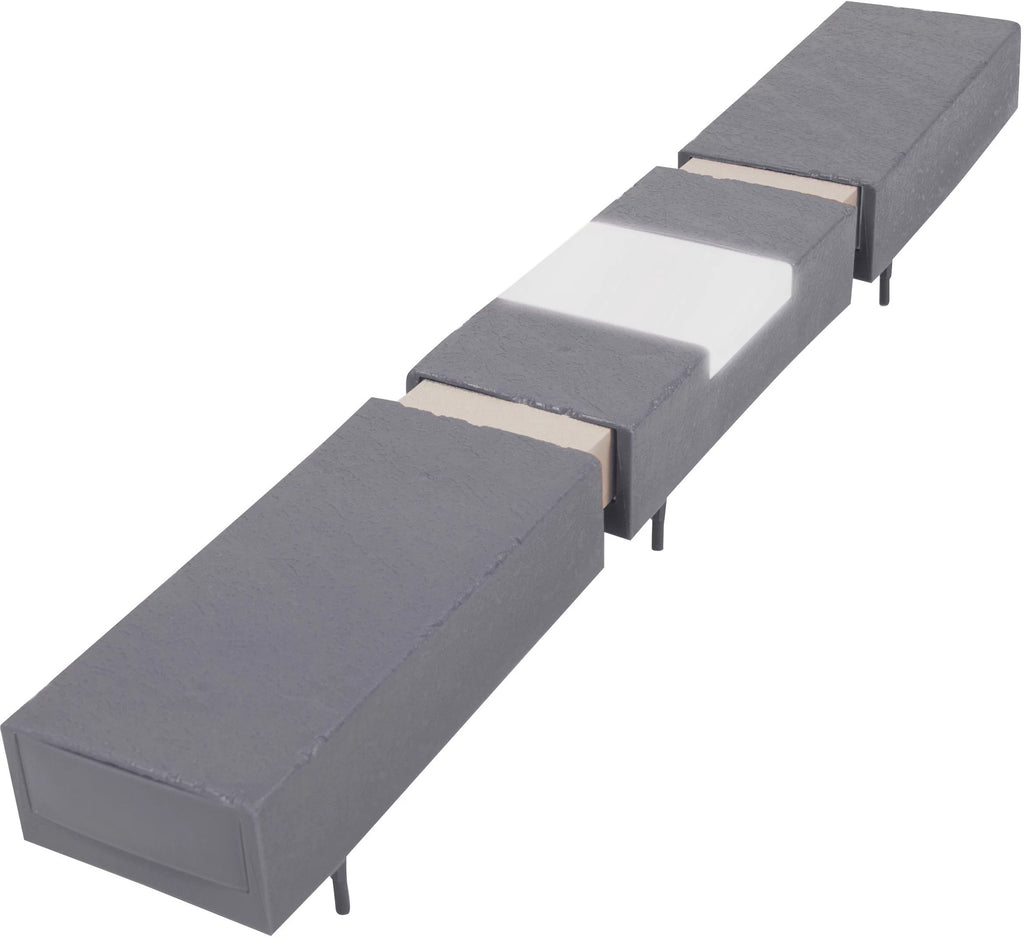 Decorative Plastic Brick Edging with 4 Built-in Solar Lights, Terra Cotta, 20-Foot Kit J211