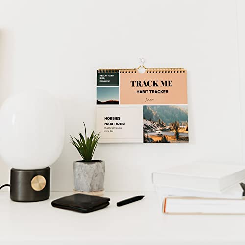 Habit Tracker Calendar with Spiral Binding Z275
