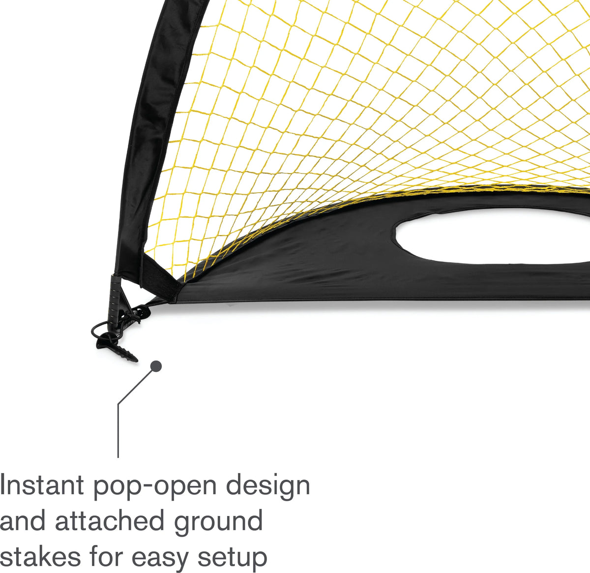 Two-Sided Pop-up Soccer Goal and Practice Target 6'x4' K537663