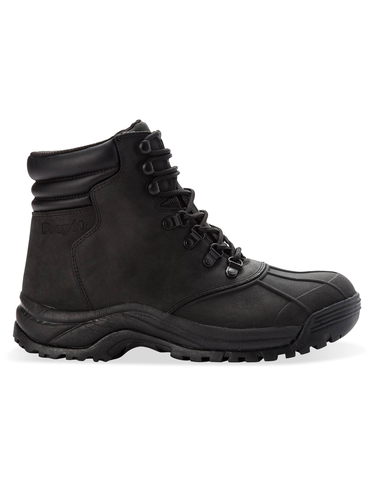 Black Mid Lace Boots V635