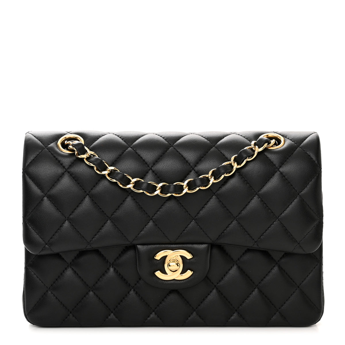 Quilted Lambskin Flap Bag I24832