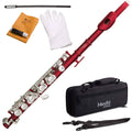 Red Piccolo with Nickel Plated Keys T5310