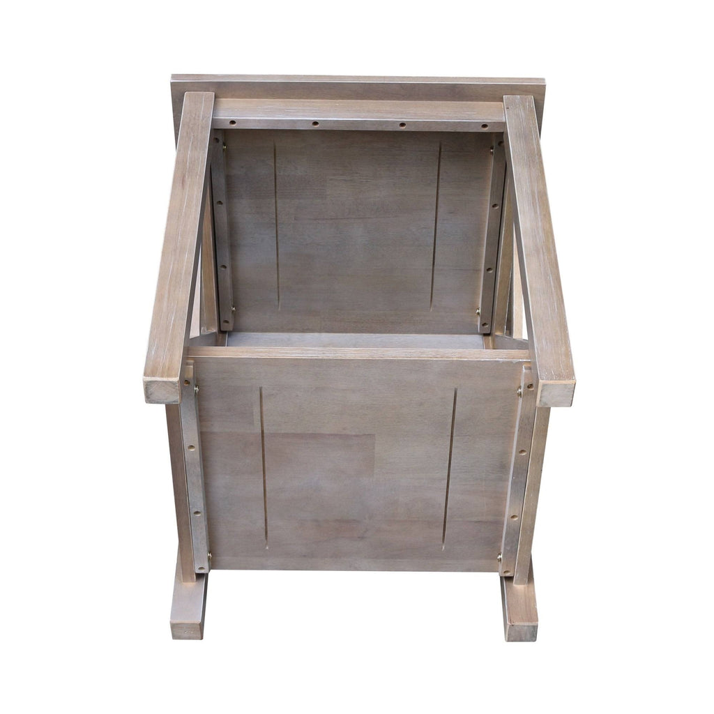 Brown Wood End Table D3663