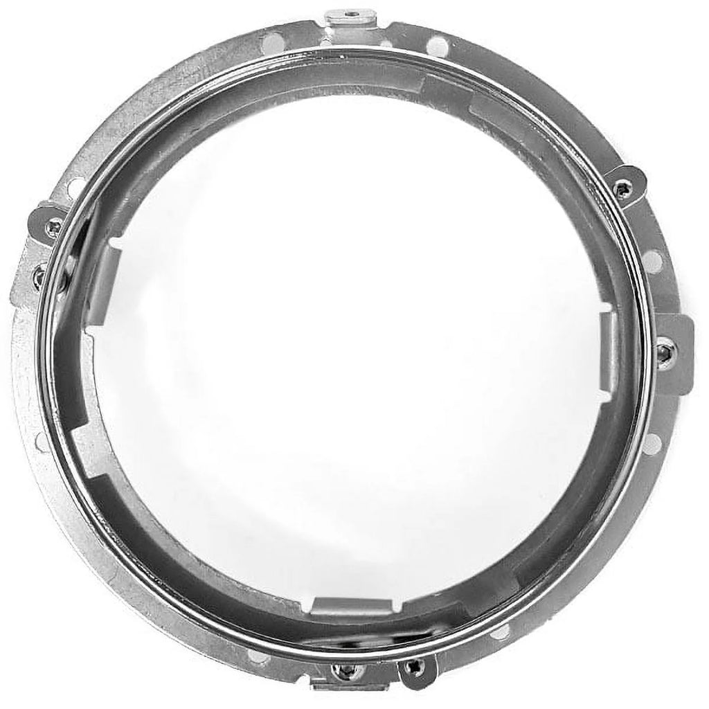 Chrome 7" LED Headlight Mounting Ring Trim Bracket E548720