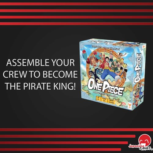 One Piece Board Game, 2-8 Players, 30-45 Min, Ages 8+ W114638