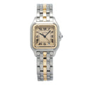 18k Yellow Two Tone Quartz White Dial Watch 27mm B506816