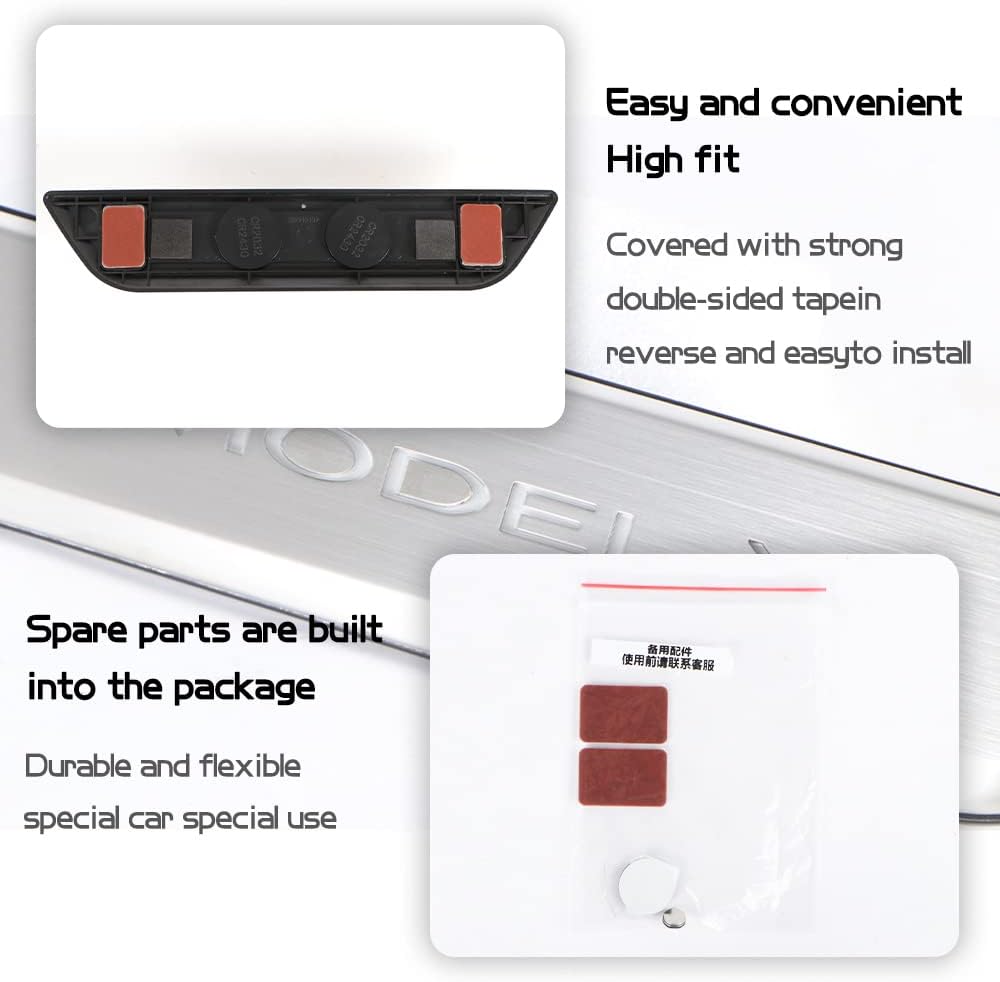 Door Sill Protector with LED Light, 4 Pieces B6448
