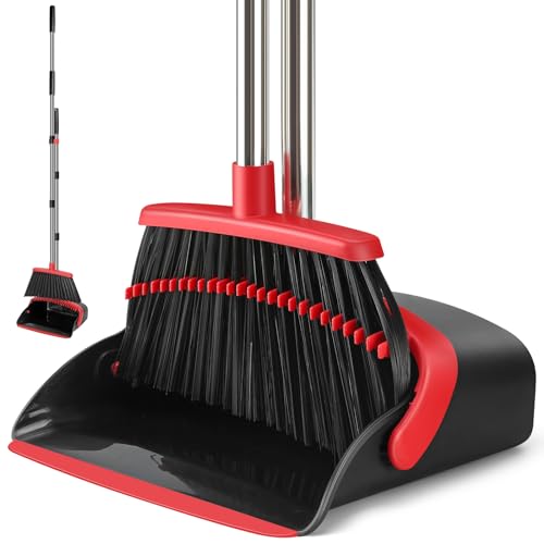 11.8" Broom and Dustpan Set with Extendable Handle B3799