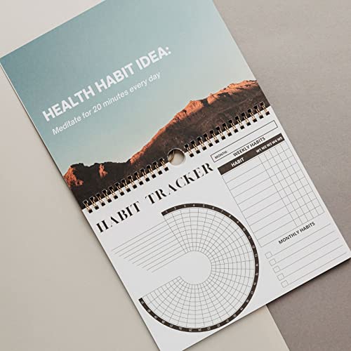 Habit Tracker Calendar with Spiral Binding Z275