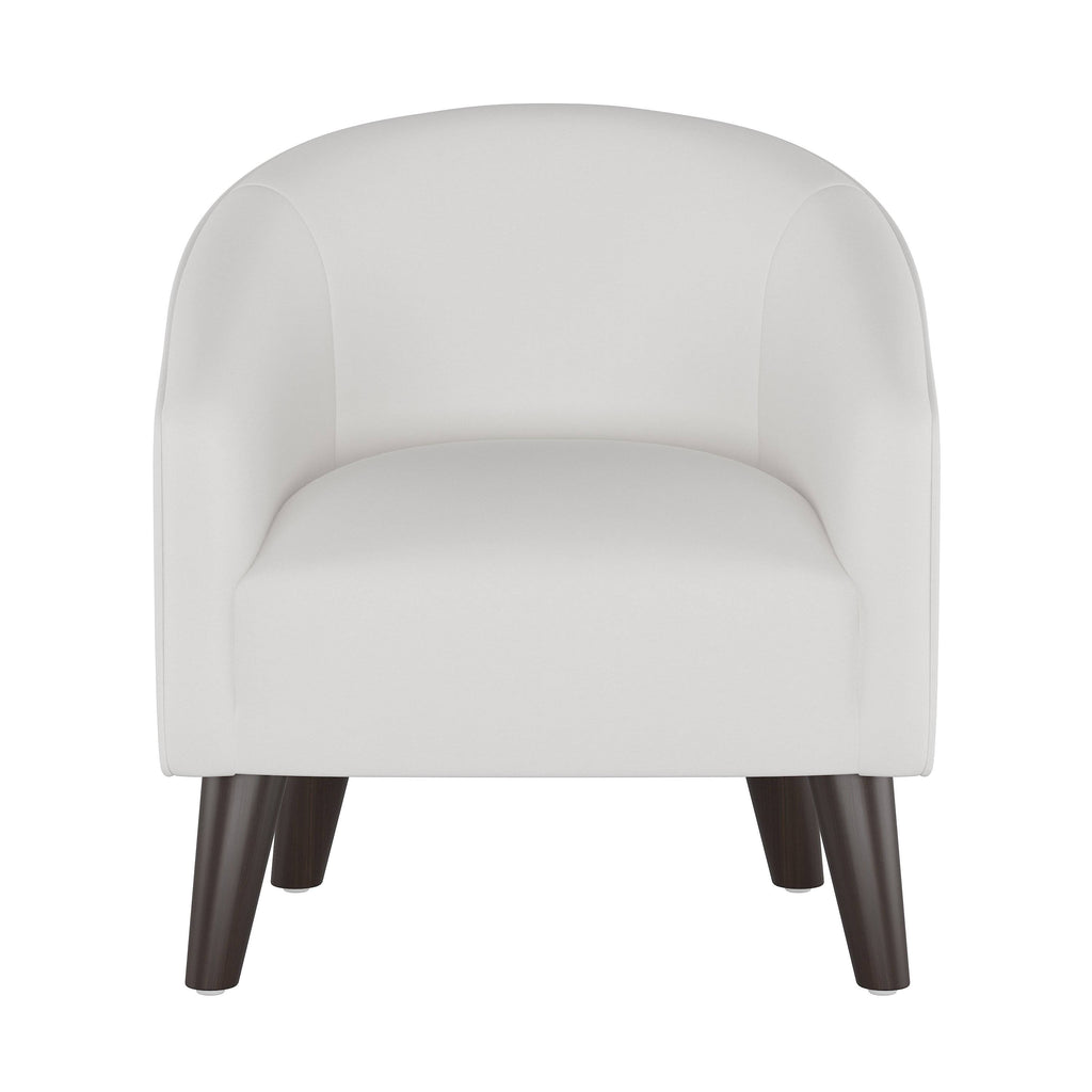 White Kid's Tub Chair N14820