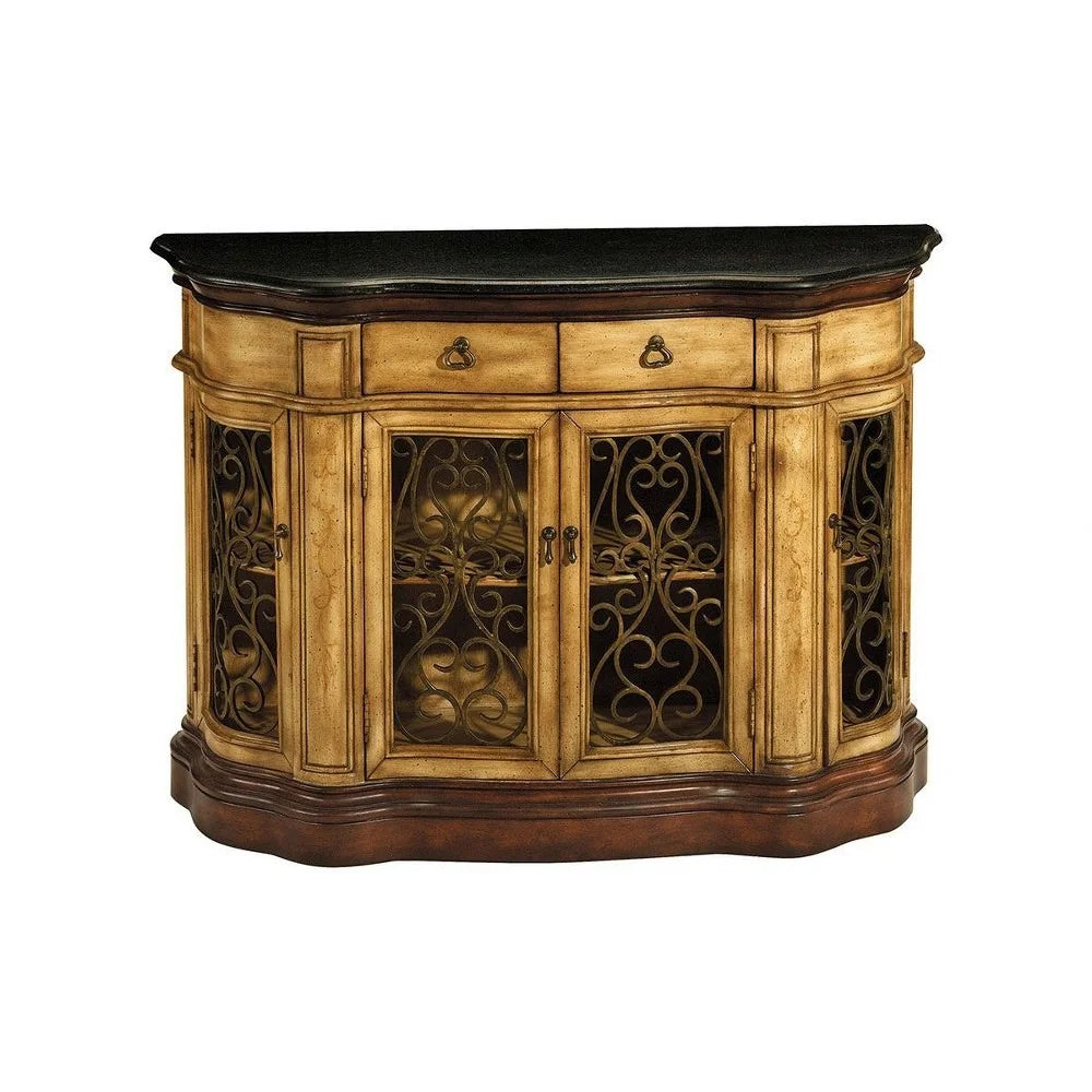 38 Inch 4-Door 2-Drawer Cabinet T7799