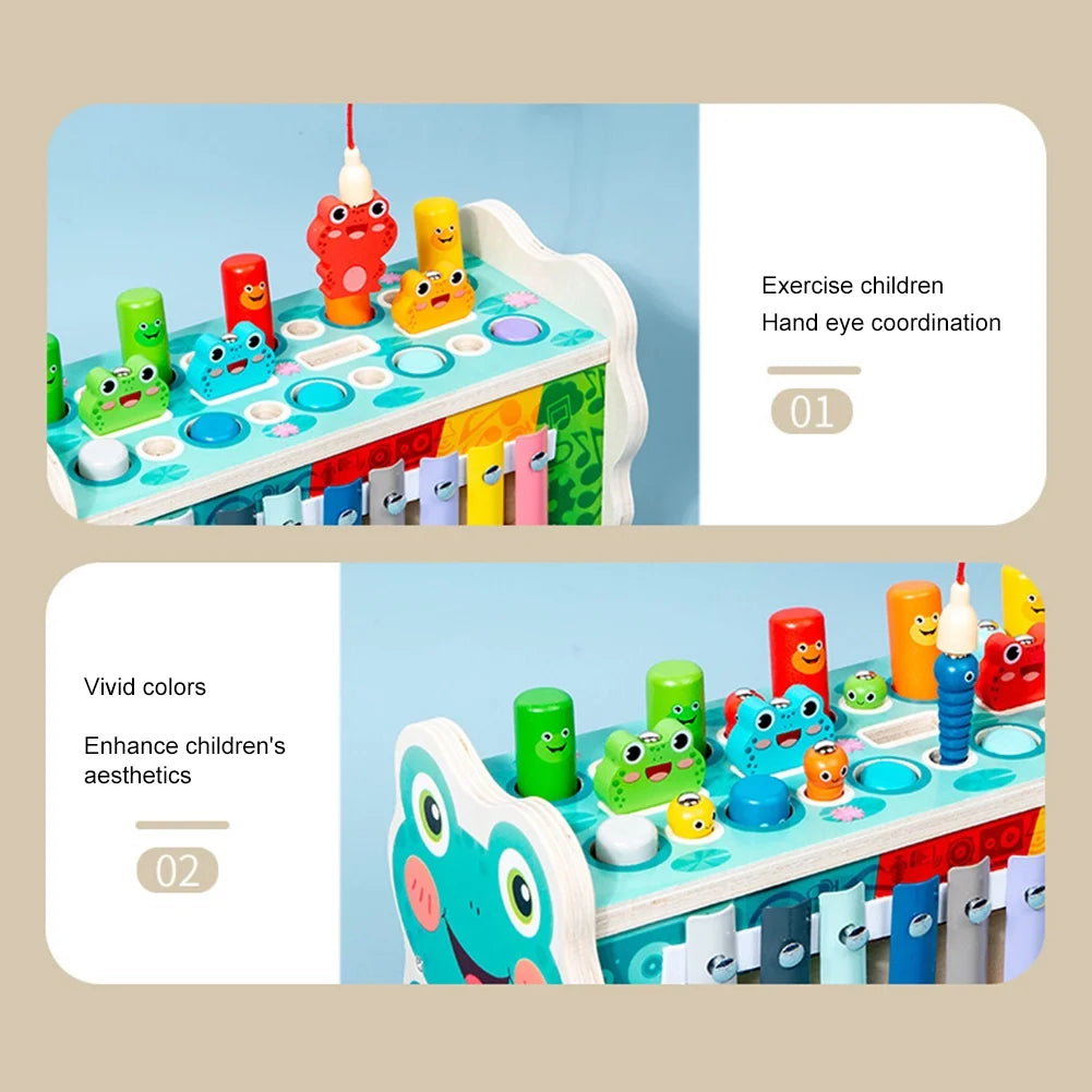 Electronic Sensor Game Learning Color Hit The Gopher Game Machine G6039