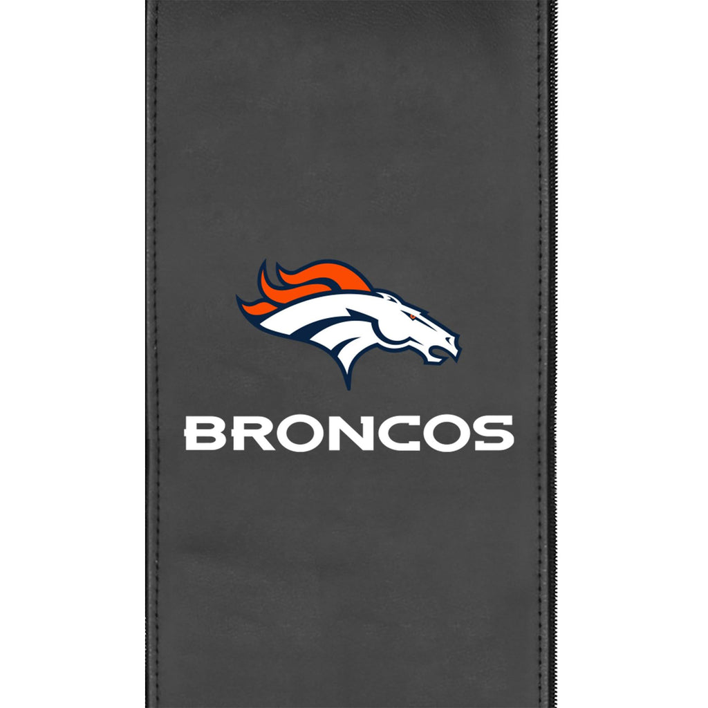 Silver Club Chair with Denver Broncos Secondary Logo G3890