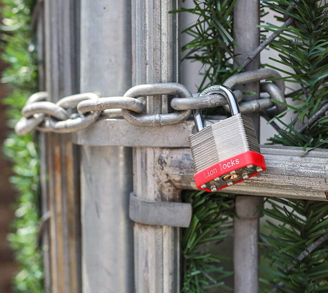 24 Keyed-Alike Padlocks with 1.25” Shackle, Hardened Steel Case, Brass Cylinder C789