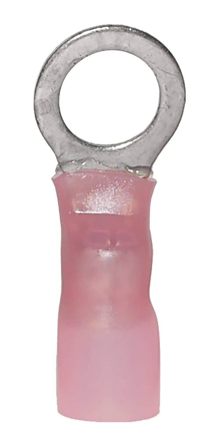 8 AWG 3/8" Heat Shrink Ring Terminals, 25 Pack C915