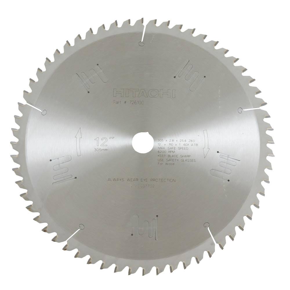 12 60 Tooth TCT ATB Saw Blade F553