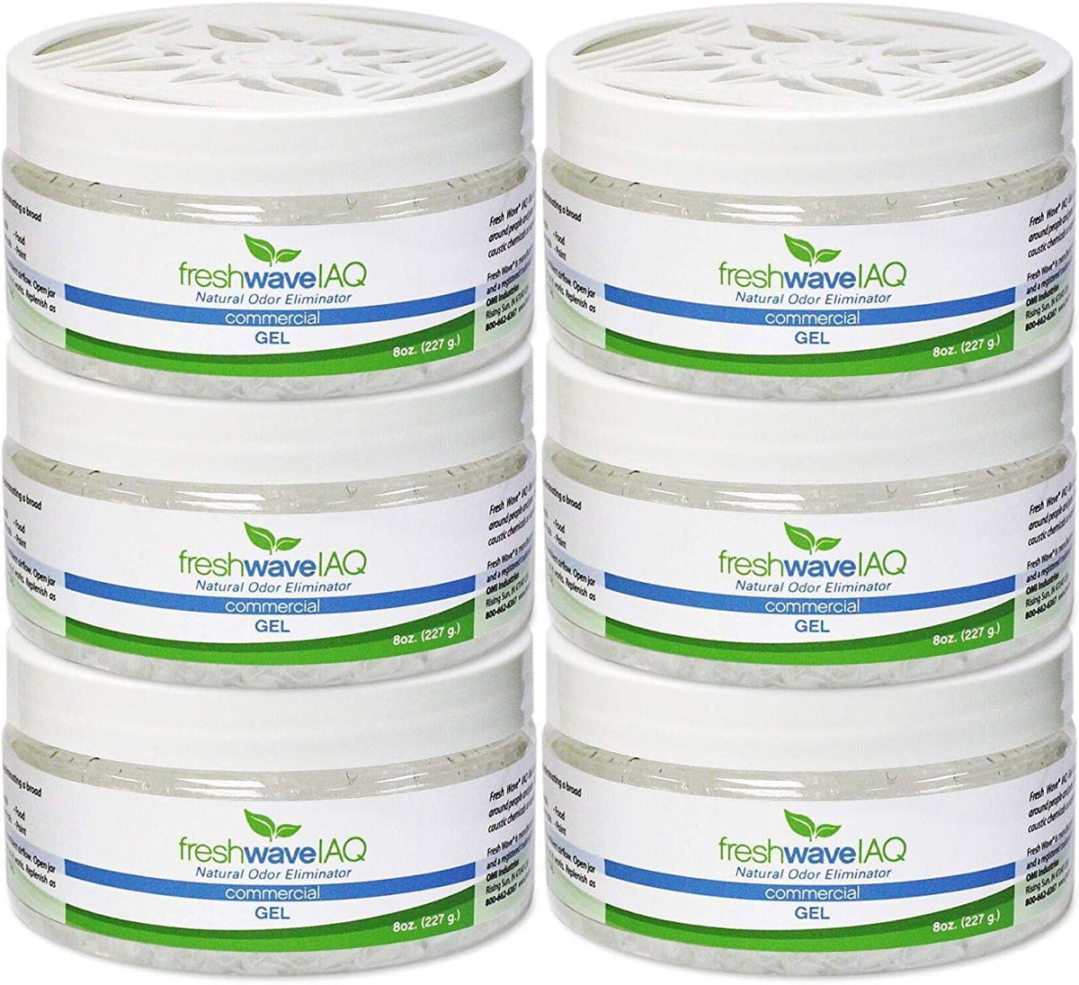 Odor Eliminating Gel, 8 fl. oz. (Pack of 6) F795128