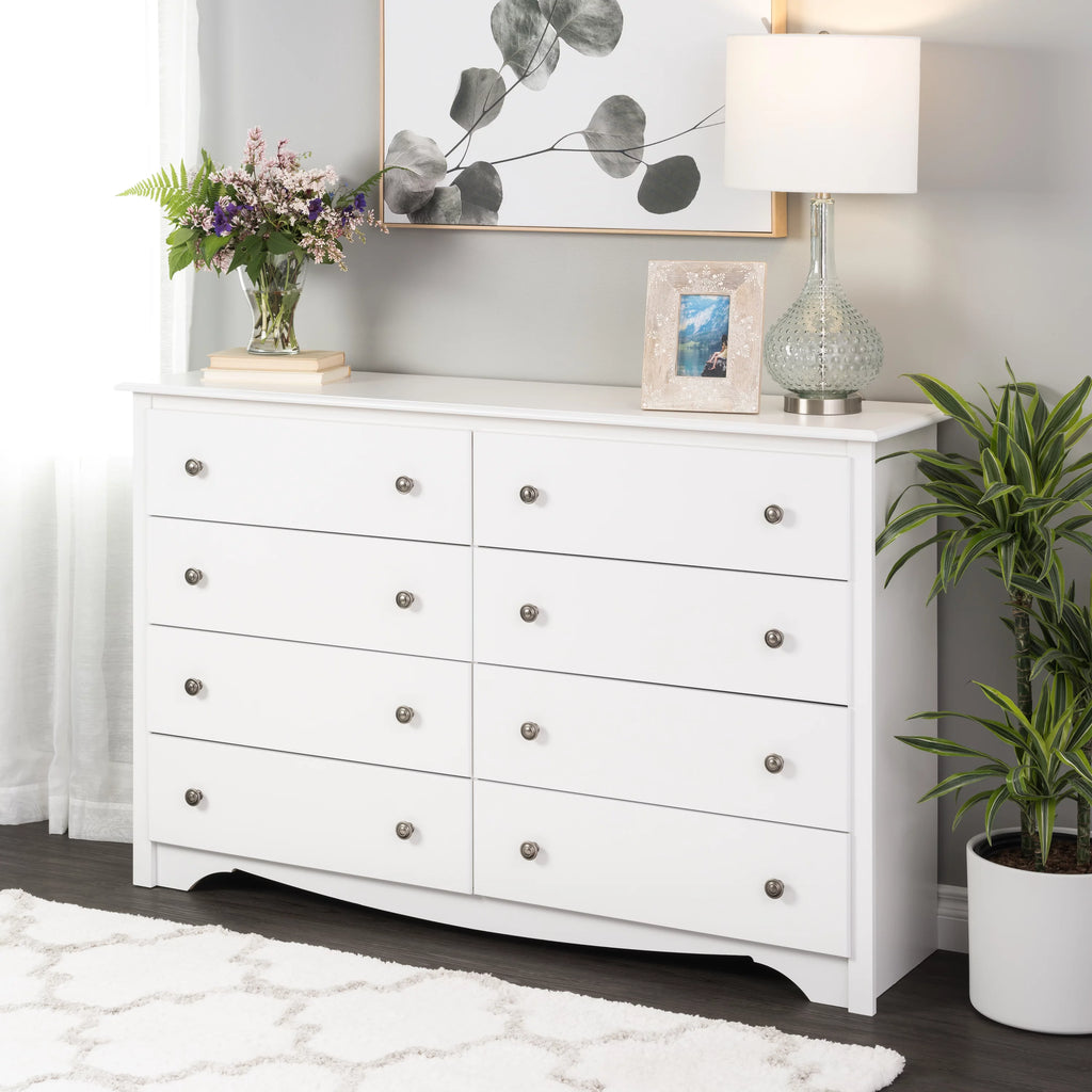 Black 8 Drawer Dresser I8969