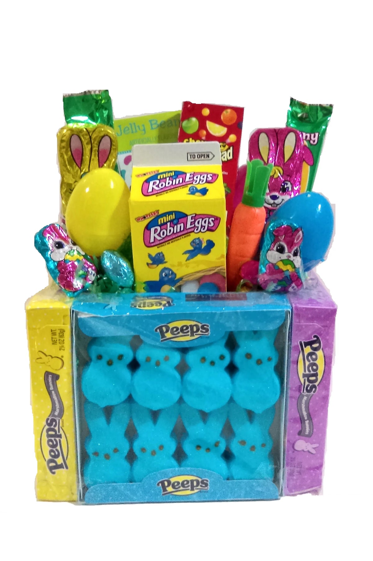 Easter Marshmallow Candy Gift Basket R982312