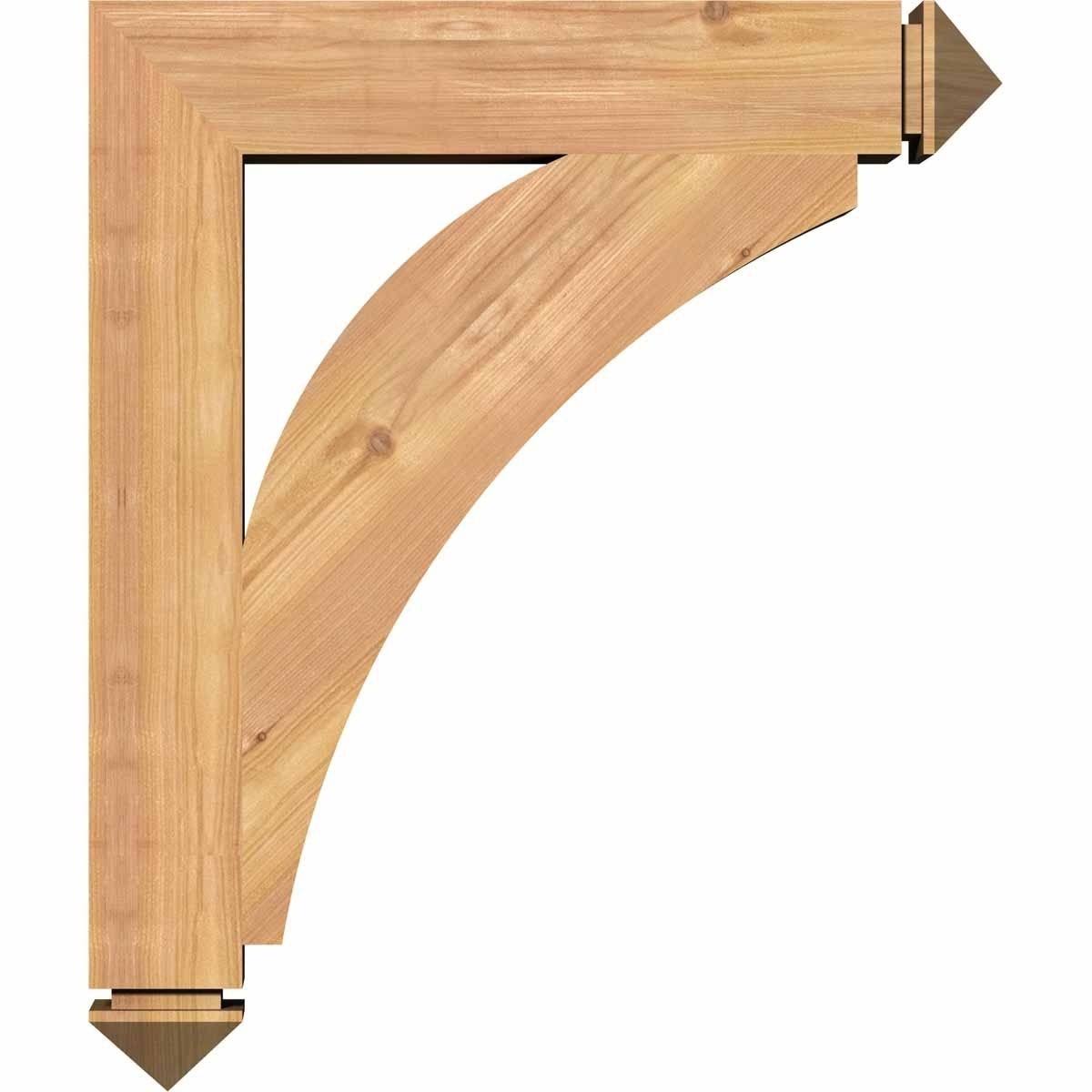 Western Red Cedar Smooth Bracket X138