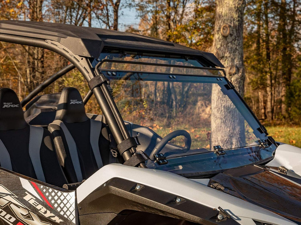 Scratch Resistant Flip Down Windshield, 1/4" Polycarbonate, Hard Coated U2124