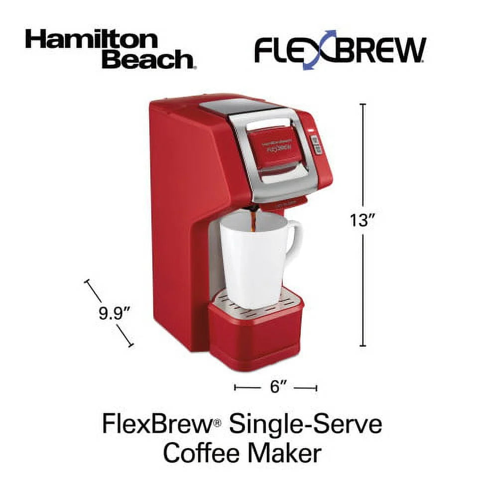 Red Single-Serve Coffee Maker U45640
