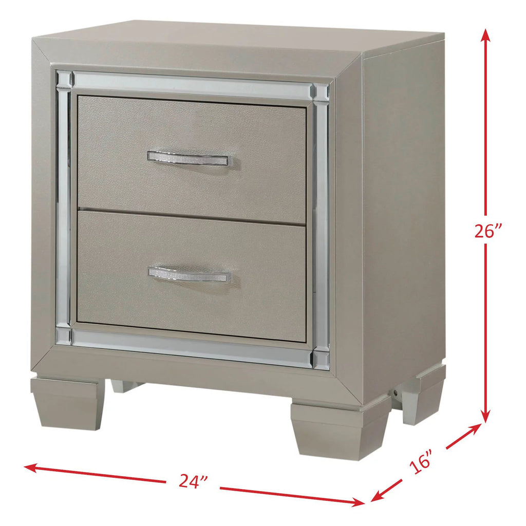 2 Drawer Nightstand J61597