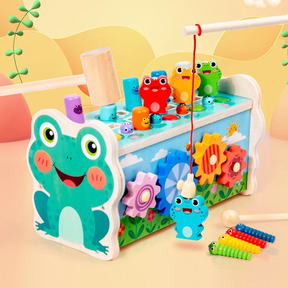 Electronic Sensor Game Learning Color Hit The Gopher Game Machine G6039